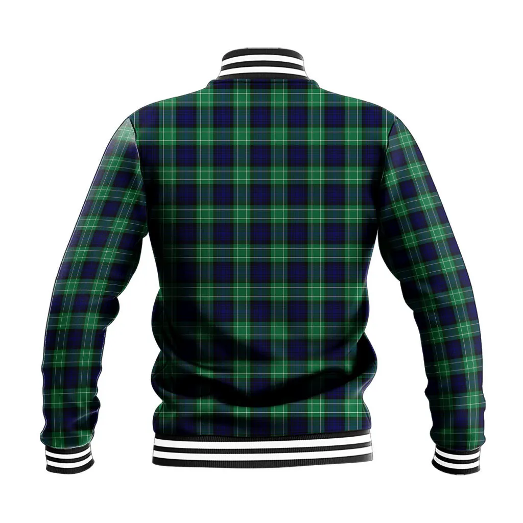 Abercrombie Tartan Baseball Jacket with Family Crest