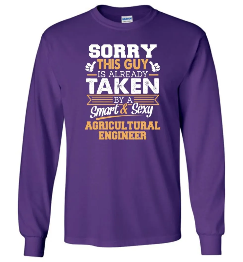 Agricultural Engineer Shirt Cool Gift for Boyfriend, Husband or Lover - Long Sleeve T-Shirt