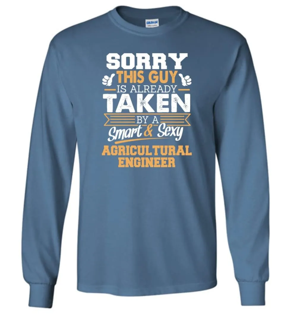 Agricultural Engineer Shirt Cool Gift for Boyfriend, Husband or Lover - Long Sleeve T-Shirt