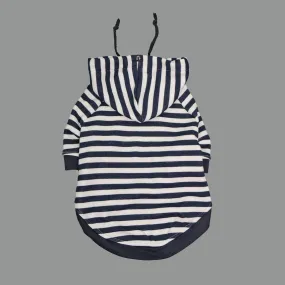 Best Mate Striped Dog Hoodie