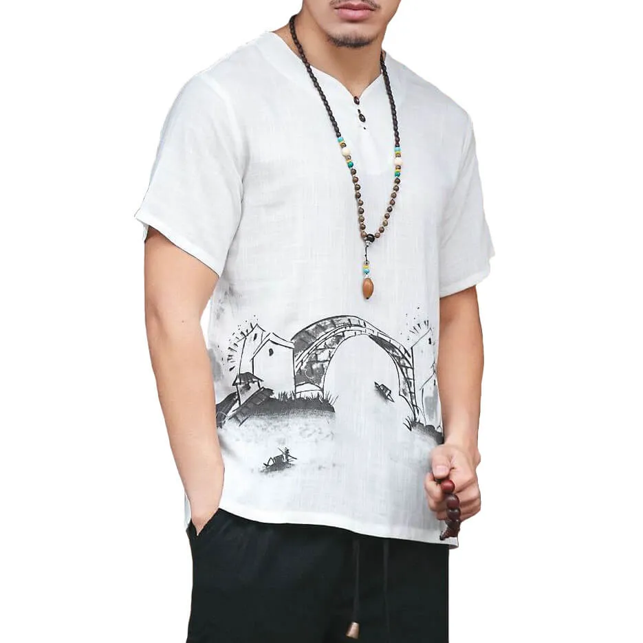 Stylish Buradi Shirt for Men - Fashionable Slim Fit Long Sleeve Button-down