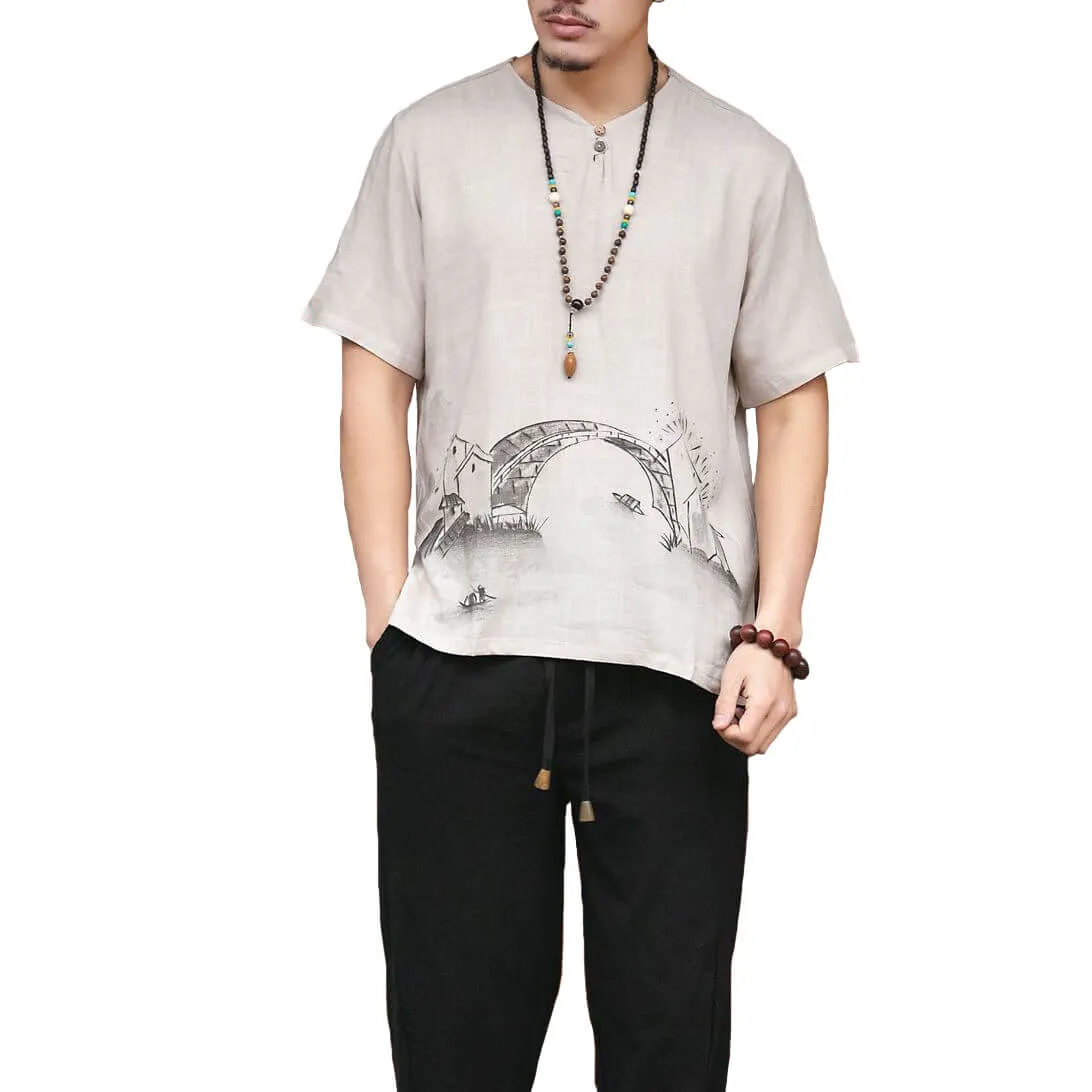 Stylish Buradi Shirt for Men - Fashionable Slim Fit Long Sleeve Button-down