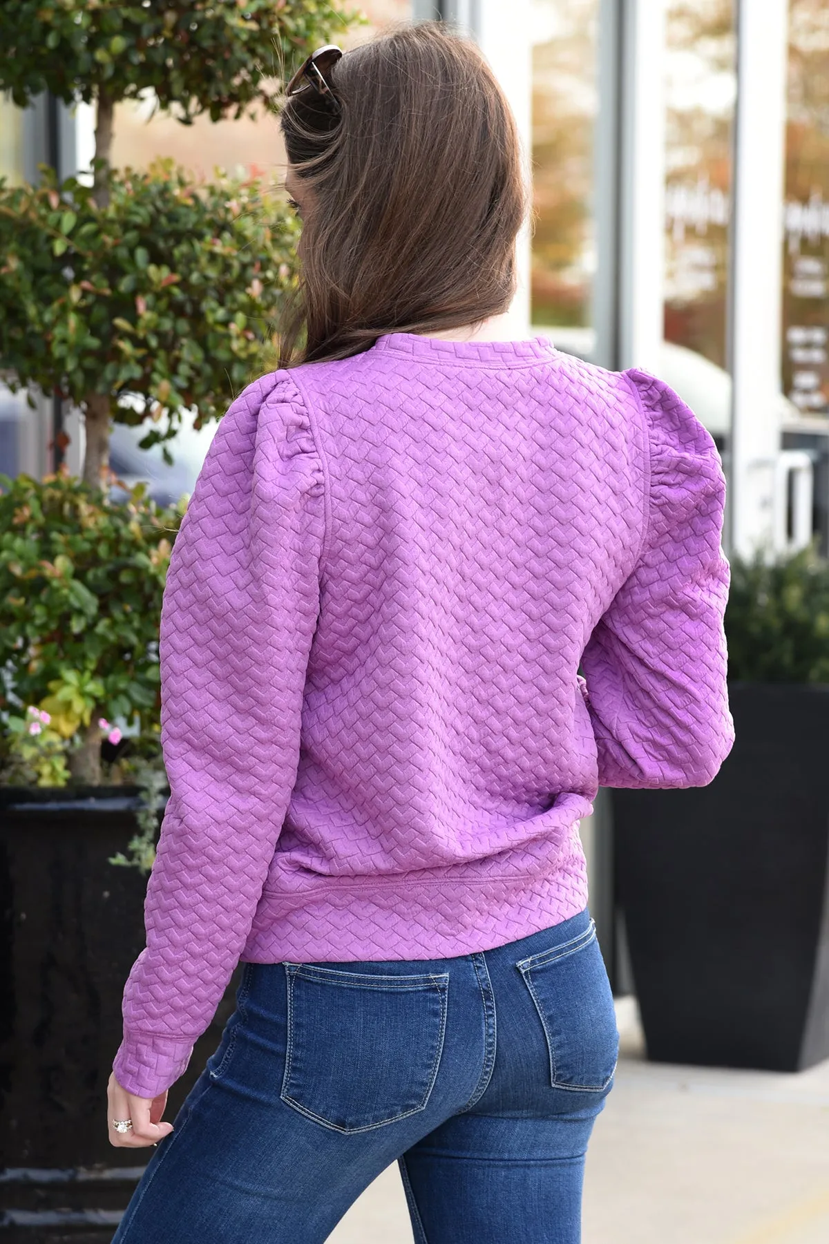 CAN'T LEAVE YOU NOW SWEATER