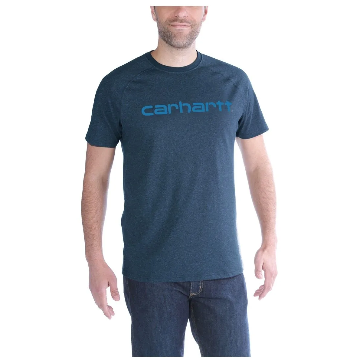 Carhartt&#x20;102549&#x20;Force&#xAE;&#x20;Cotton&#x20;Delmont&#x20;Graphic&#x20;s&#x2F;s&#x20;T-Shirt&#x20;-&#x20;Carbon&#x20;Heather