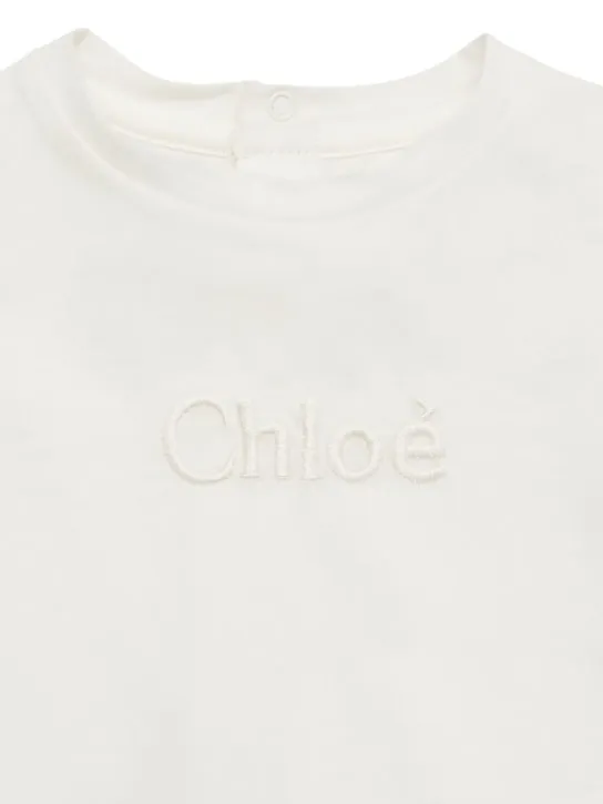 Chloé   Organic cotton t-shirt &amp; 2 diaper covers 
