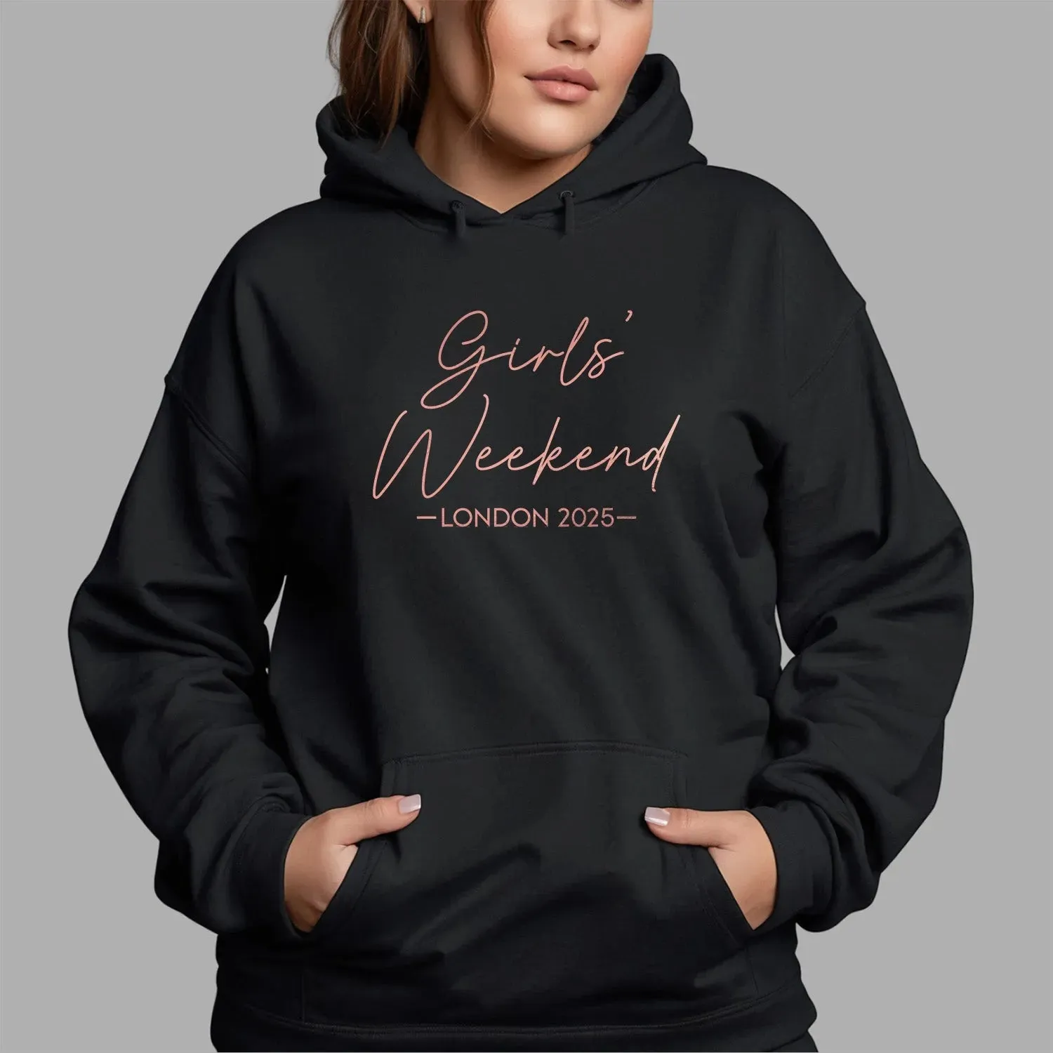 Customisable Hen Do Hoodie - Girls Trip Hoodie - Besties Night Out Hoodie