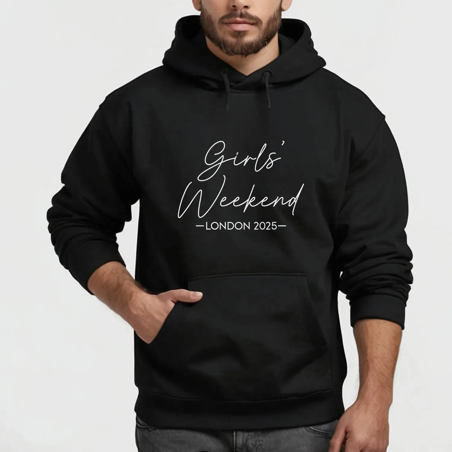 Customisable Hen Do Hoodie - Girls Trip Hoodie - Besties Night Out Hoodie
