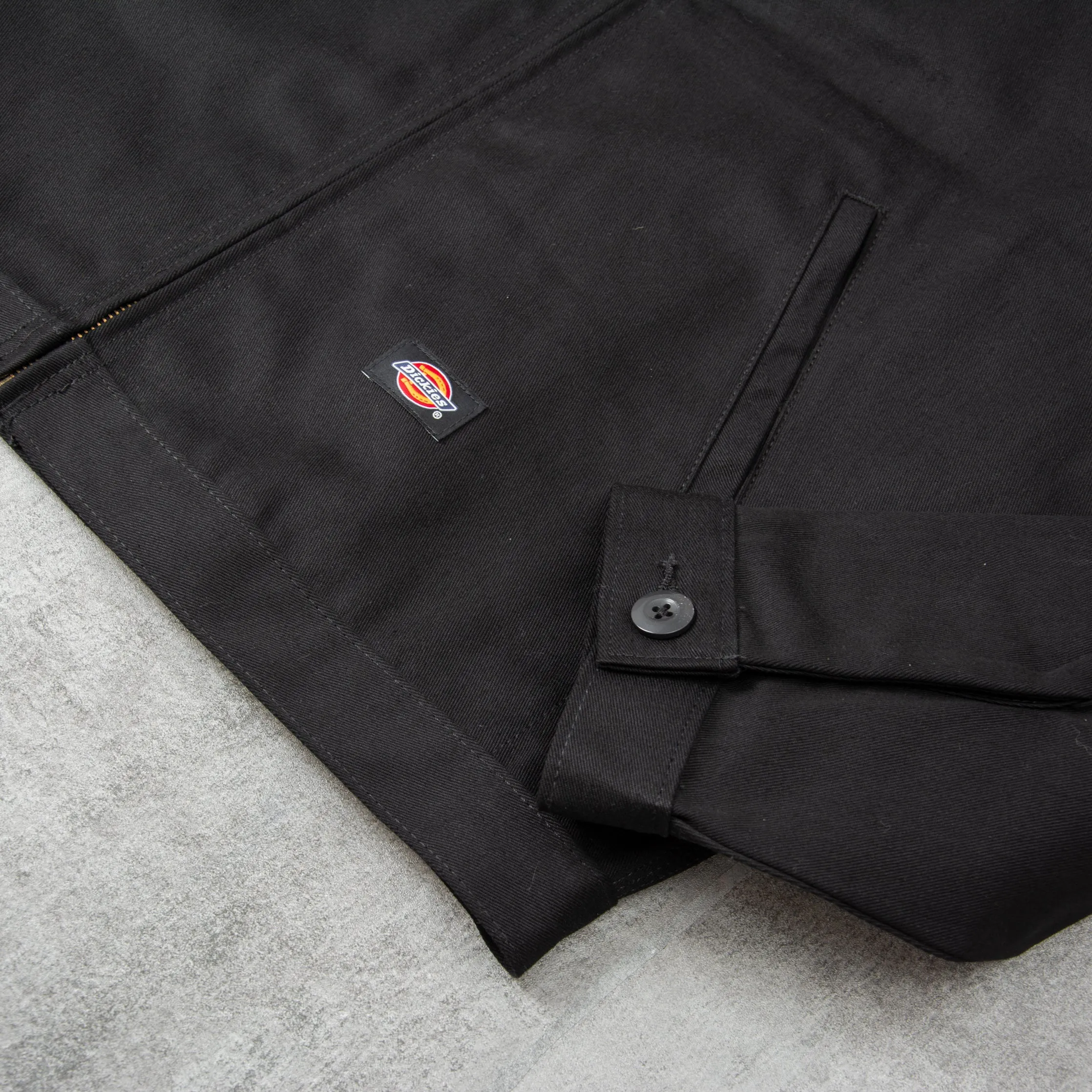 Dickies Unlined Eisenhower Jacket - Black