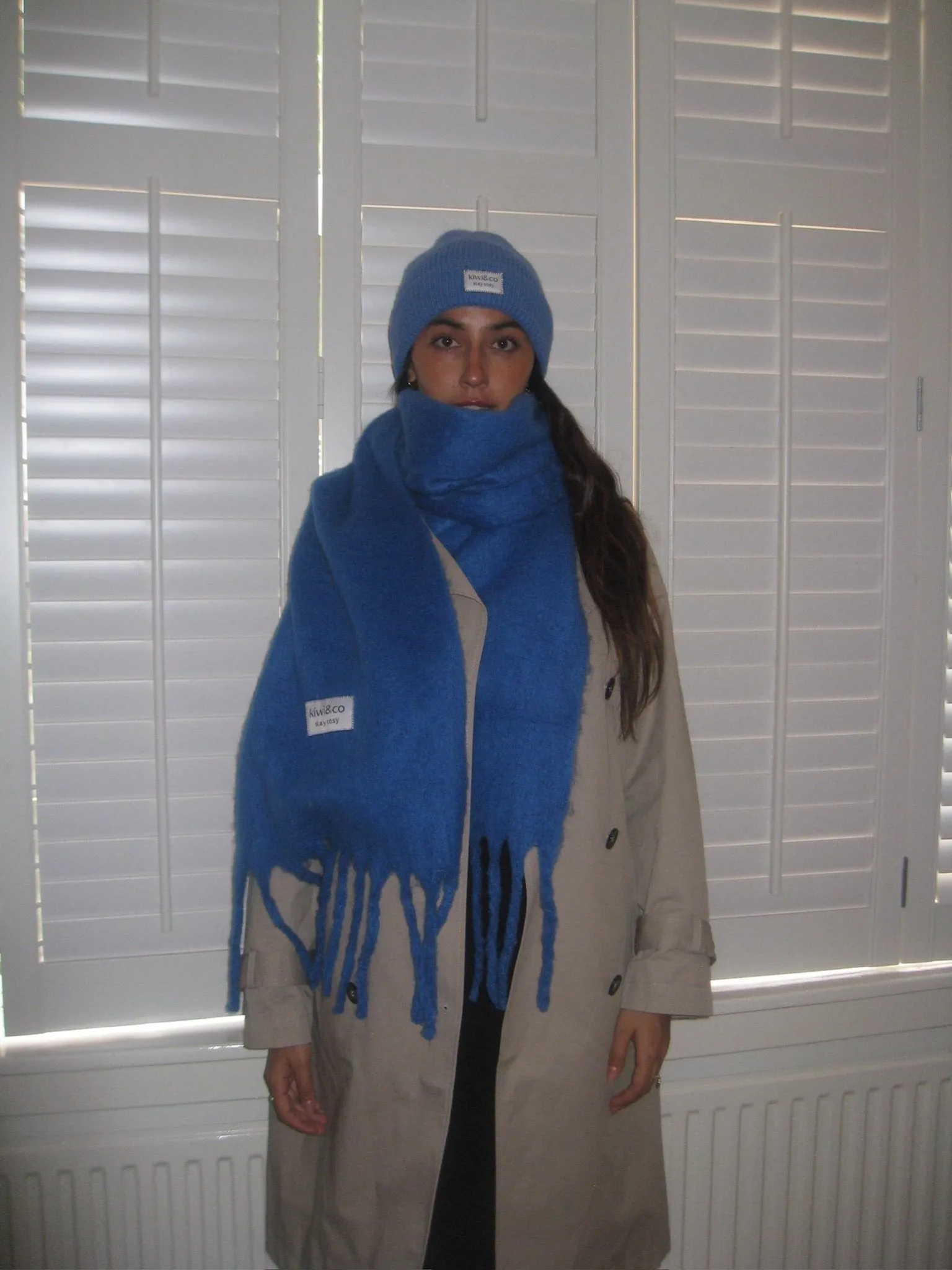 Fresh Blueberry Scarf