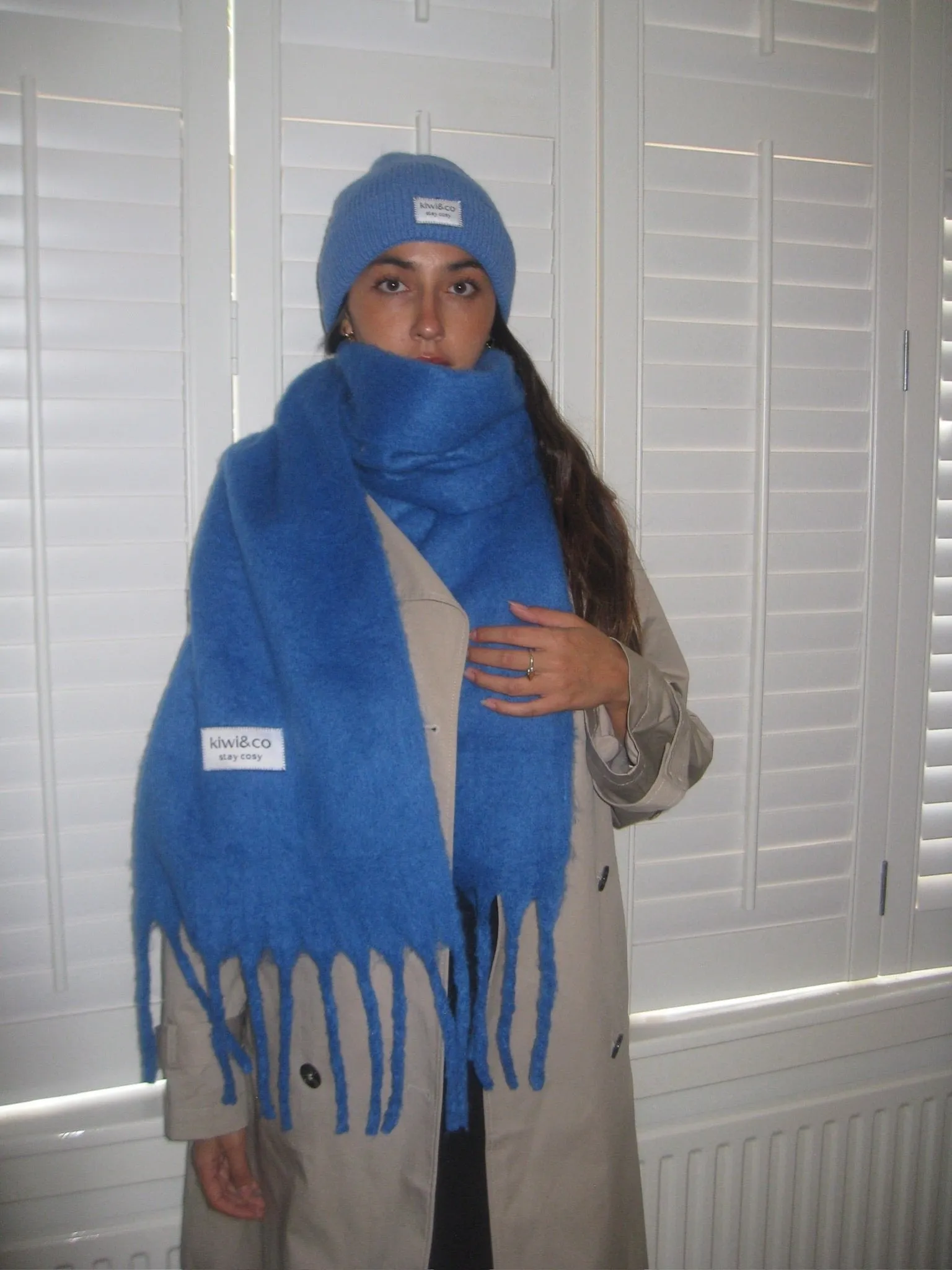 Fresh Blueberry Scarf