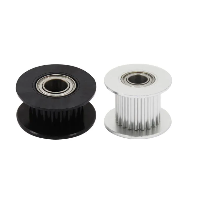 gt2 timing belt pulley 6mm 10mm bandwidth 16 teeth  20 teeth tooth tensioner bore 3mm 4mm 5mm inner hole roller MXL pulley