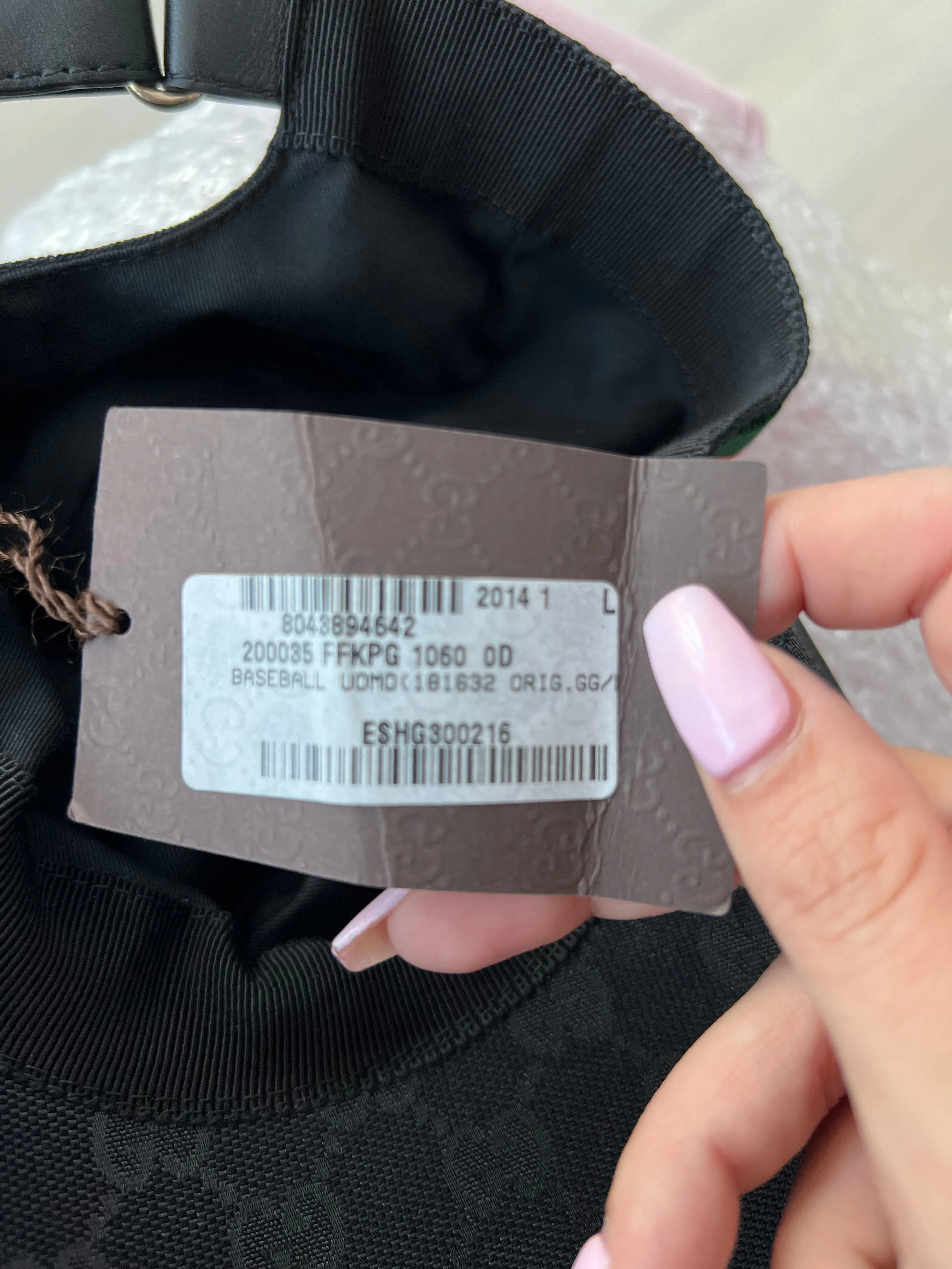 Gucci GG Monogram Baseball Cap