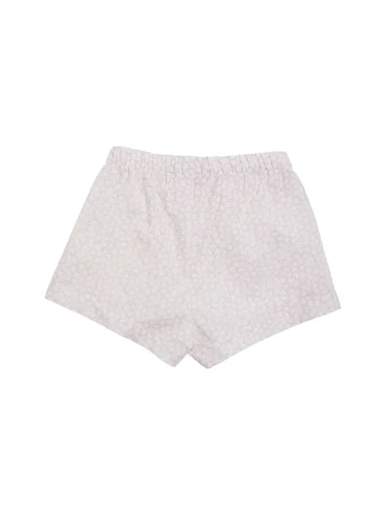 Il Gufo   Cotton jersey t-shirt &amp; poplin shorts 