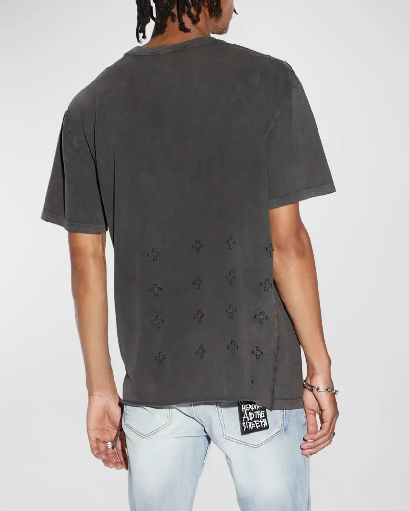 KSUBI BIGGIE SS TEE FADED BLACK