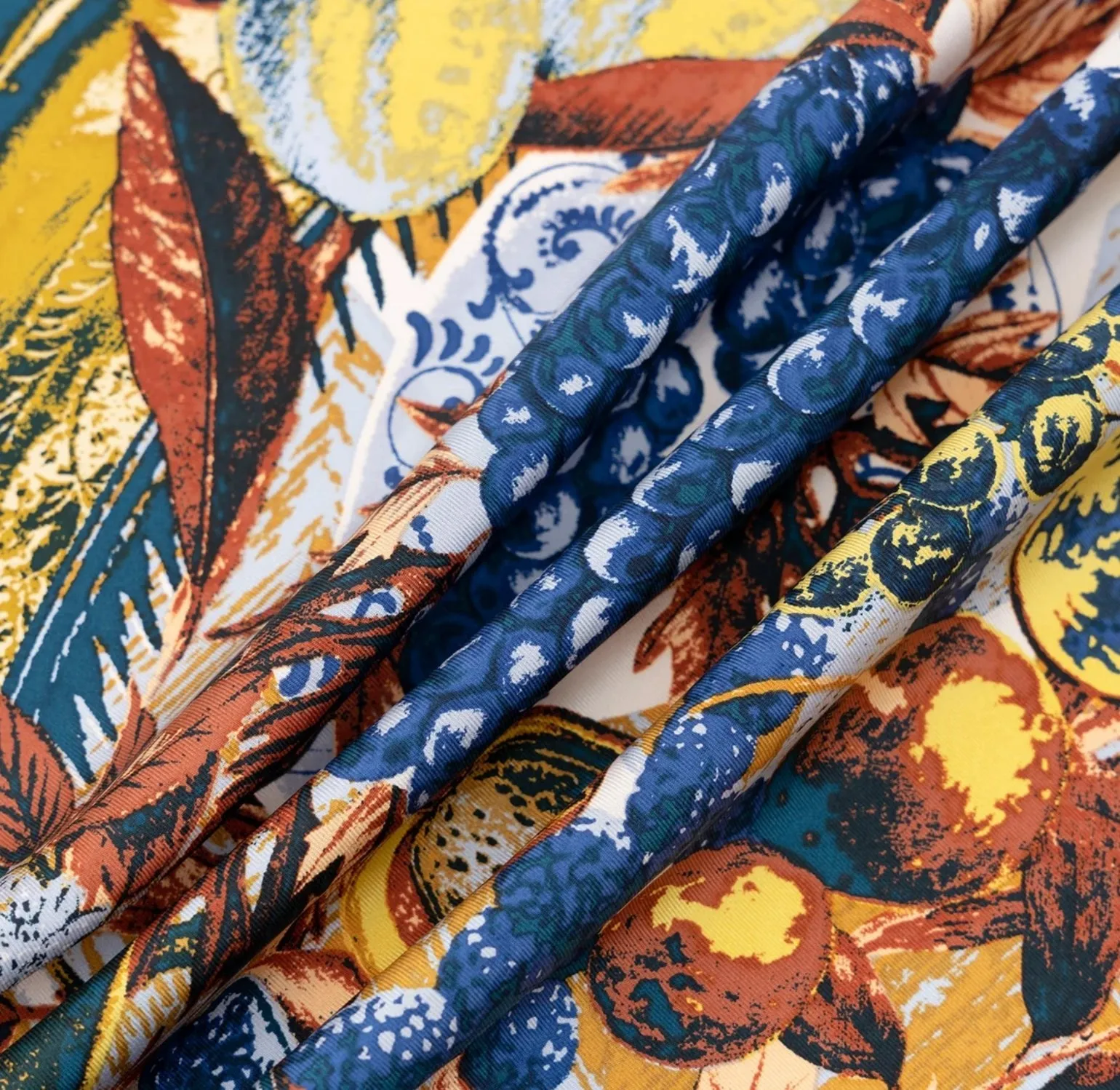 MANIPURI - Vegan Party Scarf in Mustard