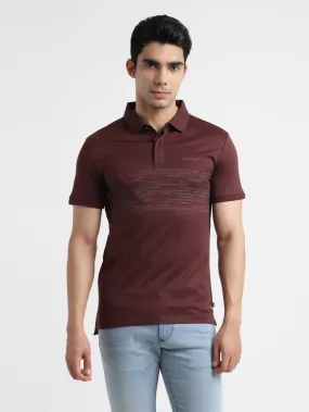 Men's Printed Polo T-shirt
