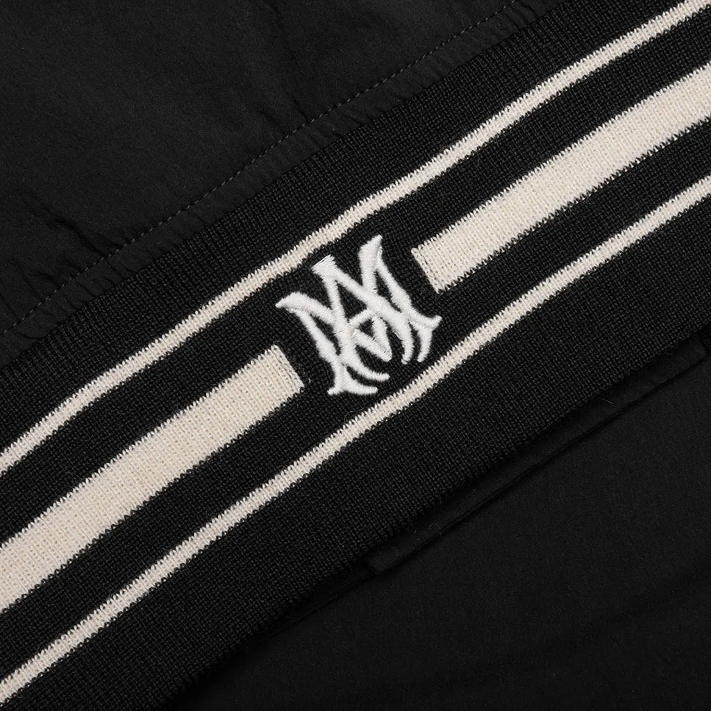 Shrunken Bomber - Black/Alabaster
