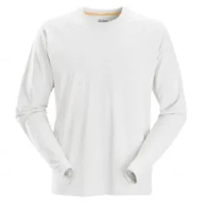 Snickers&#x20;2410&#x20;AllroundWork,&#x20;T-Shirt&#x20;l&#x2F;s&#x20;-&#x20;White