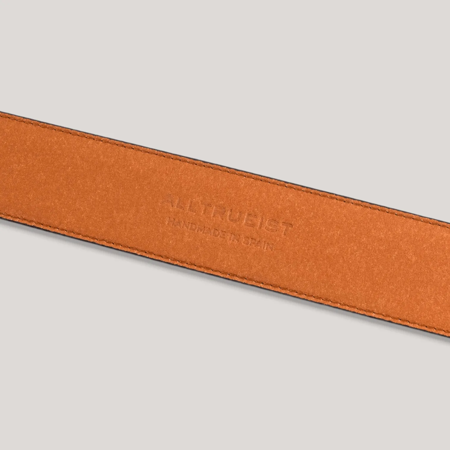 SOPHOS - Tan Vegan Belt - Graphite
