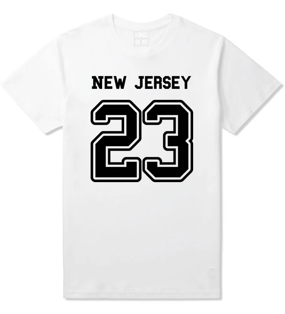 Sport Style New Jersey 23 Team State Jersey Mens T-Shirt