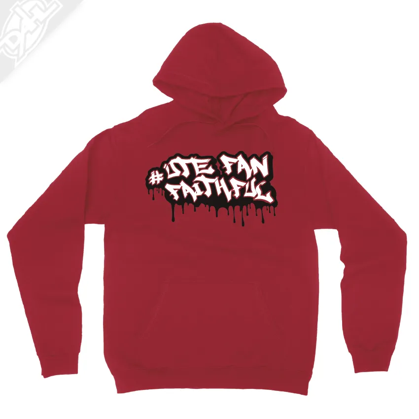 Ute Fan Faithful Graffiti - Hoodie